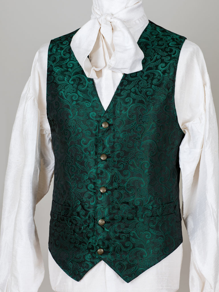 362GN - Classic Waistcoat: Green
