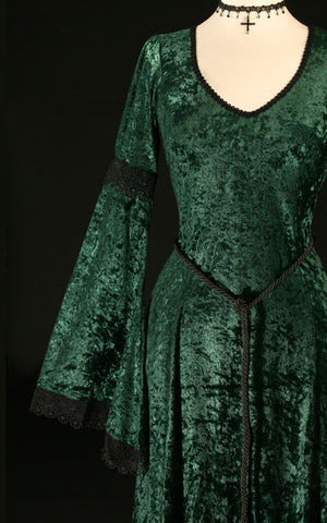 419GN - Green Gabriel Dress