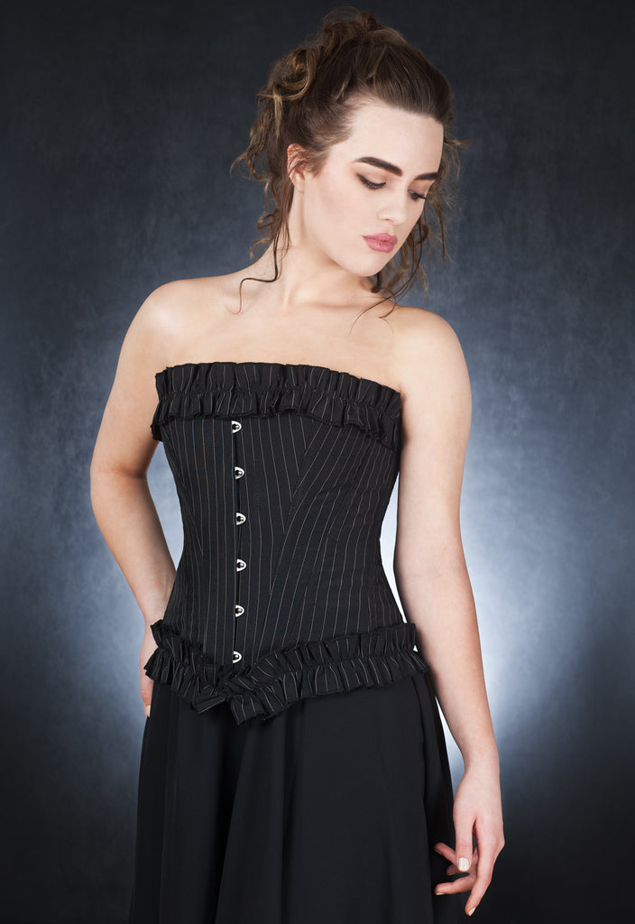 429 - Pinstripe Corset