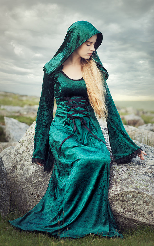 502 - Hooded Gown